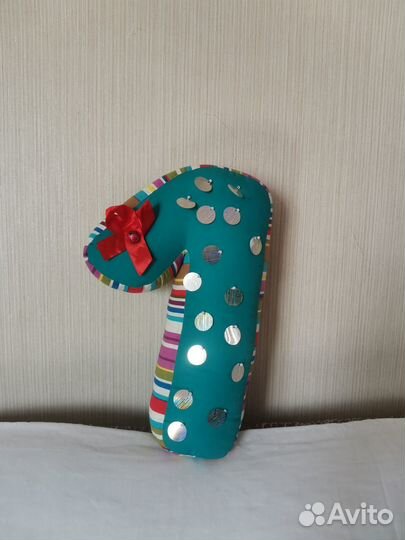 Реквизит для фото цифры текстильные