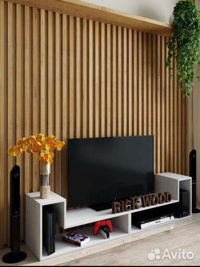 Полка под телевизор настенная