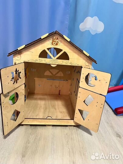 Бизиборд домик большой 50 см