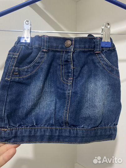 Юбка джинсовая