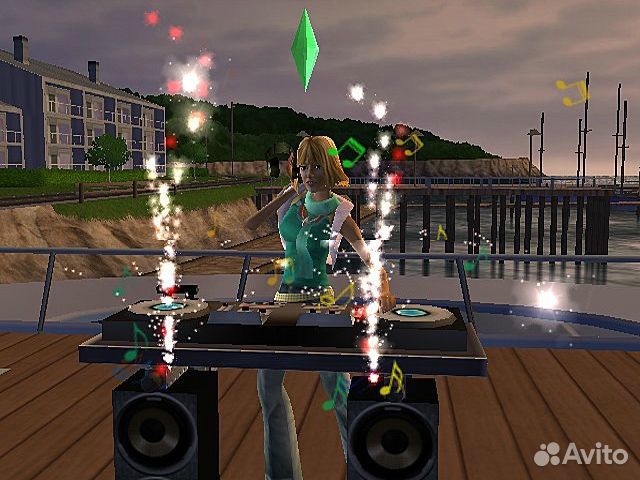 The Sims 2 Platinum, б/у, множ.царап., без обложки