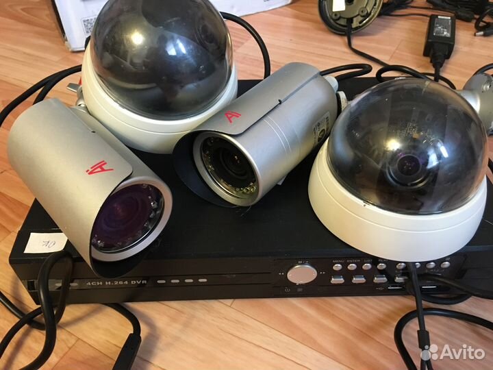 Наблюдение. Комплект видеонаблюдения. Камеры