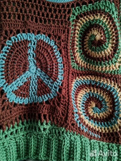 Жилет кроше Пацифик