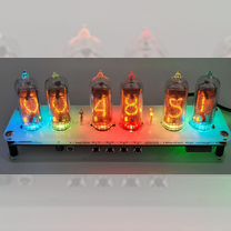 Часы EliteStone на газоразрядных индикаторах ИН-14 Nixie Clock