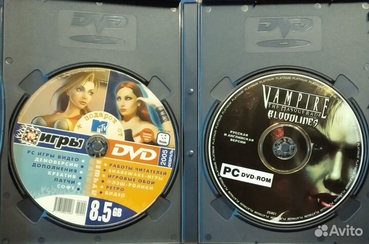 Компьютерные игры DVD PC