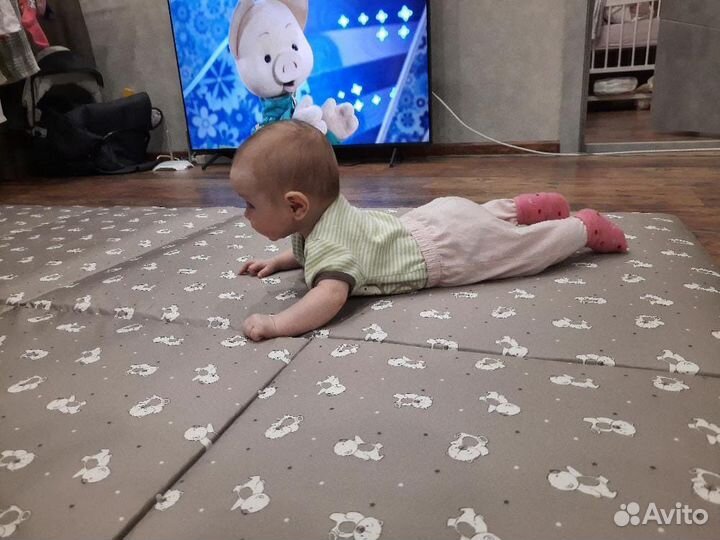 Детский коврик складной для ползания