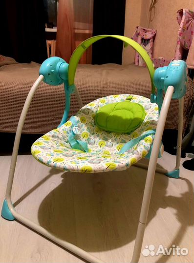 Детские электронные качели