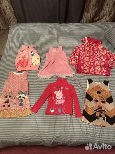 Вещи пакетом на девочку 92 98