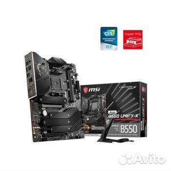 MSI MEG B550 unify-X, Socket AM4 новая с гарантией