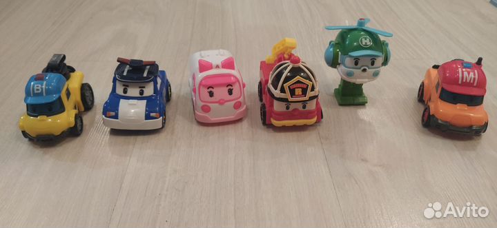Машинки робокары из мультика