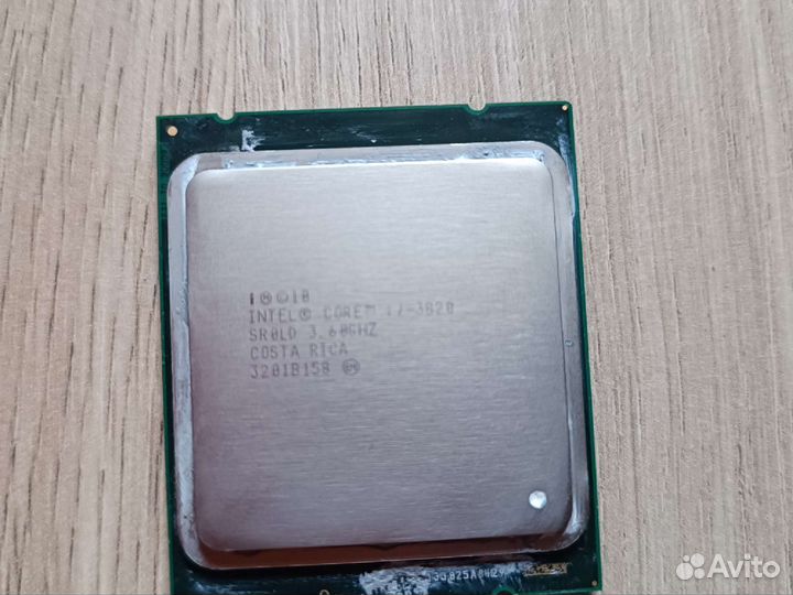 Процессор intel core i7 3820 4.5GHz lga 2011