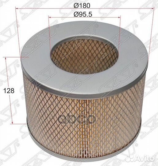 Фильтр воздушный nissan patrol/safari Y61 97-10