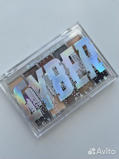 Палетка теней influence beauty