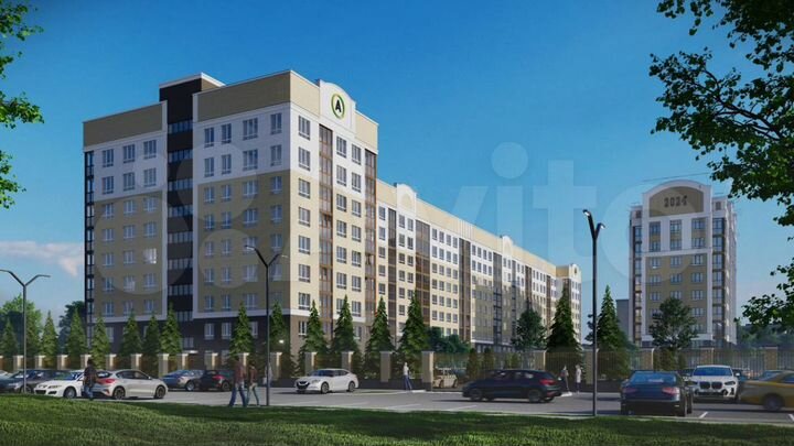 2-к. квартира, 67,6 м², 7/9 эт.