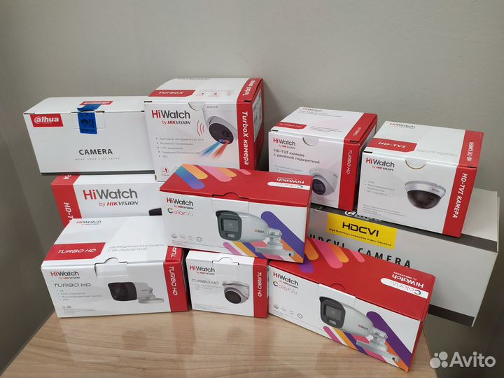 Камеры для видеонаблюдения HD TVI