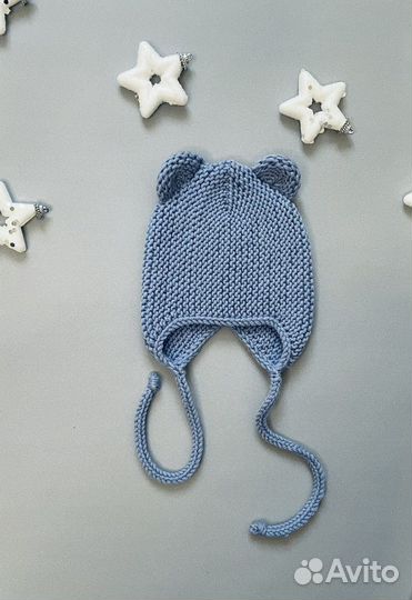 Вязаные шапки для недоношенных и новорождённых