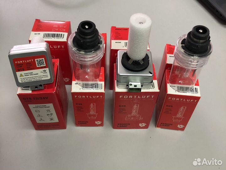 Лампочки ксенон d1s, d2s, d4s, d3s