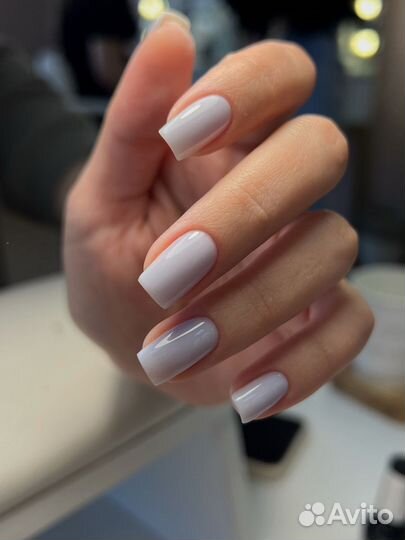 Маникюр с покрытием, наращивание