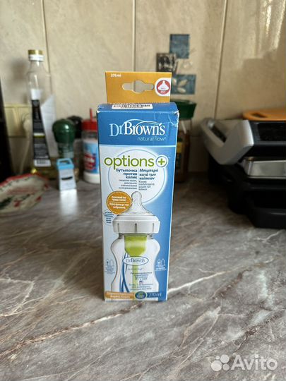 Бутылочка dr browns options+