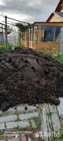 Навоз и Перегной на соломе напрямую с фермы