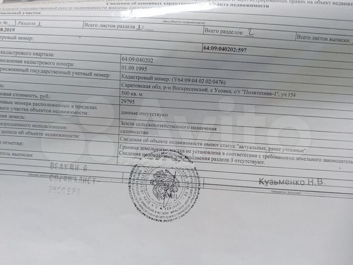 Участок 5 сот. (СНТ, ДНП)