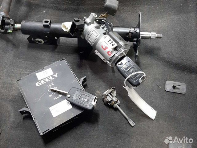 Комплект ключей с замками для geely gc6