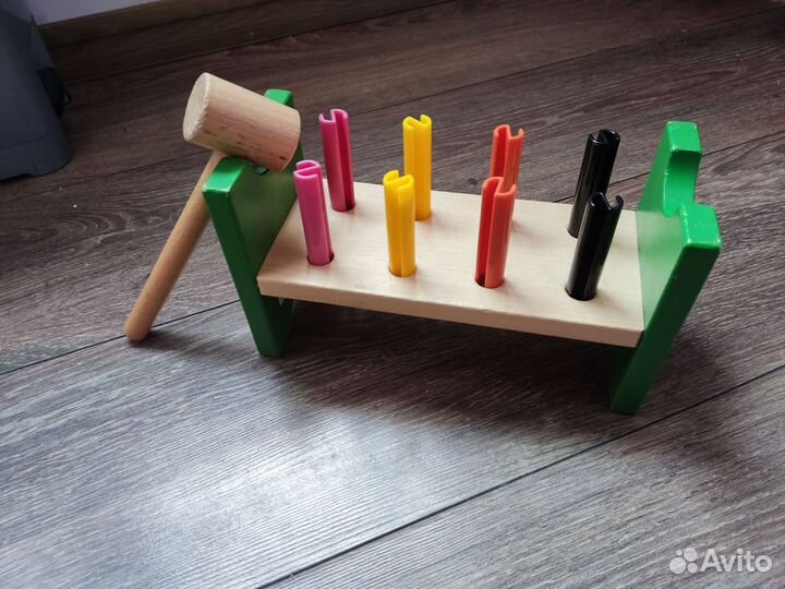 Игрушка стучалка IKEA мула