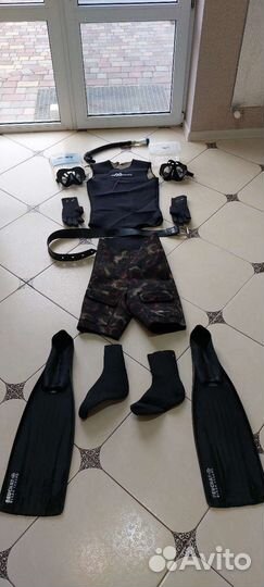 Комплект для подводной охоты или дайвинга