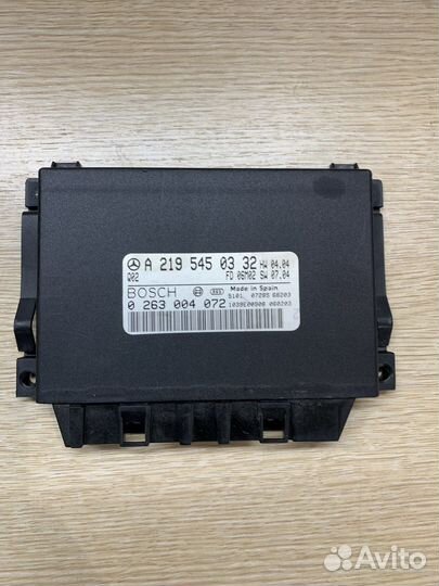 Блок управления Парктрониками W219