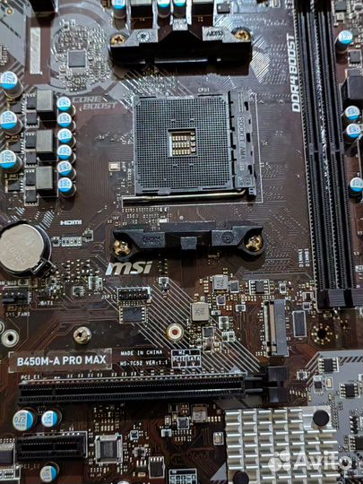 Материнская плата am4 b450m