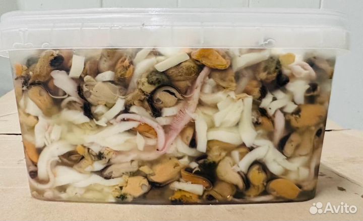 Морской коктейль охлажденный