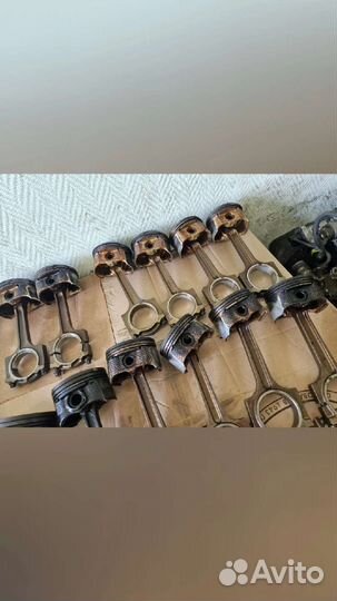 Шатун с поршнем мазда форд 2.3 атмосферный