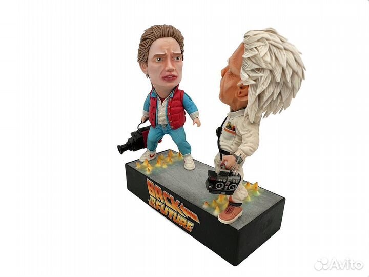 Фигурка Назад В Будущее Марти Макфлай & Док Новый
