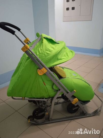 Коляска санки