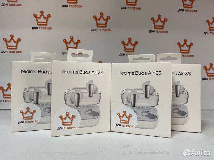 Беспроводные наушники realme Buds Air 3S, белые