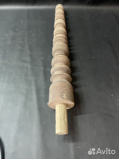 Ножка резная старинная фрагмент резной балясина