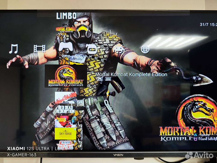 Sony PS3 Slim Прошитая/GTA5/MK/RDR и много других