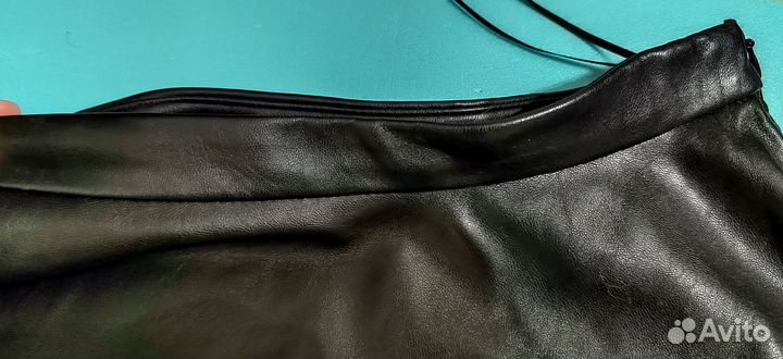 Экокожа юбка