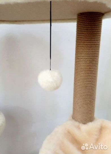 Супер многоуровневый комплекс лазалка С гамачками для кошек высота 190 см от производителя