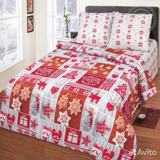 Комплект 1,5 сп. Бязь, 100 хлопок