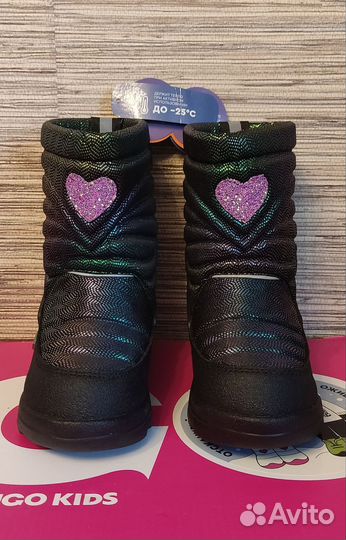 Новые зимние мембранные сапоги для девочек