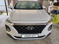 Hyundai Santa Fe 2.2 AT, 2018, 87 000 км, с пробегом, цена 3 000 000 руб.