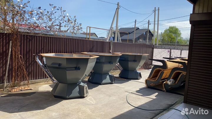 Сибирские банные чаны VIP архыз