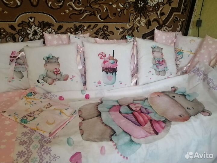 Детское постельное белье новое