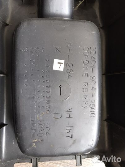 Центральная консоль Honda Civic 6 поколения