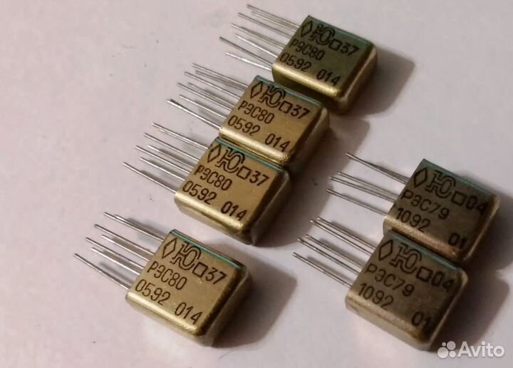 Радиодетали СССР рэс42, км12-90, кэм-2, п2к и др