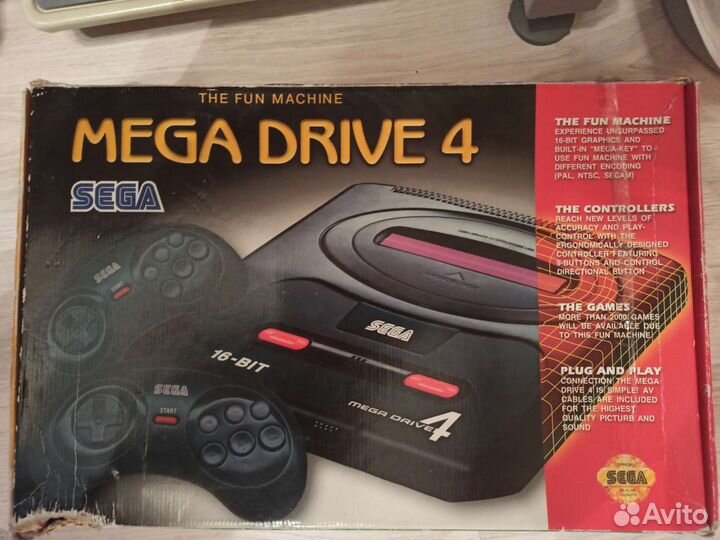 Sega мега драйв 4