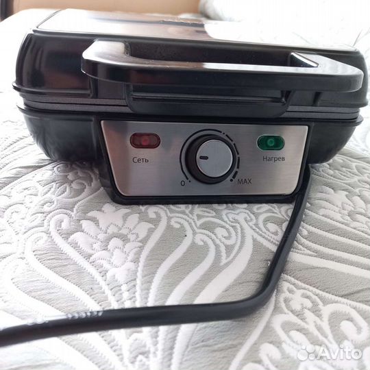 Электровафельница Kitfort