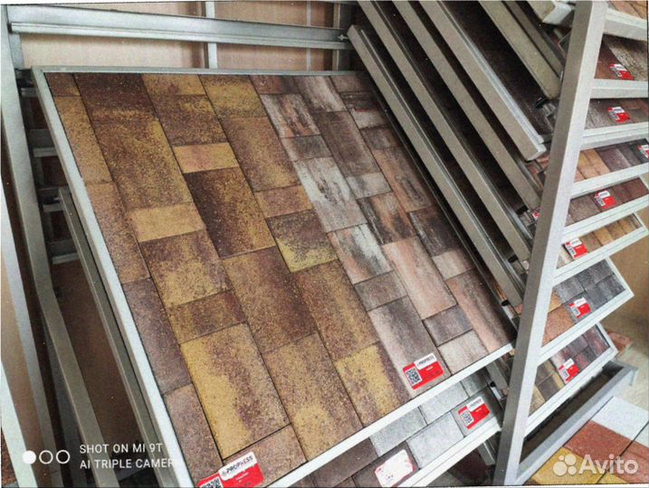 Тротуарная плитка сухопрессованная заказ от 120 м2