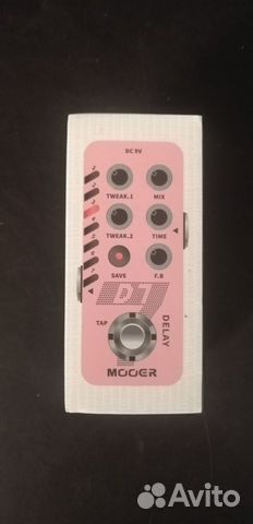 Педаль эффектов для гитары mooer d7 объявление продам